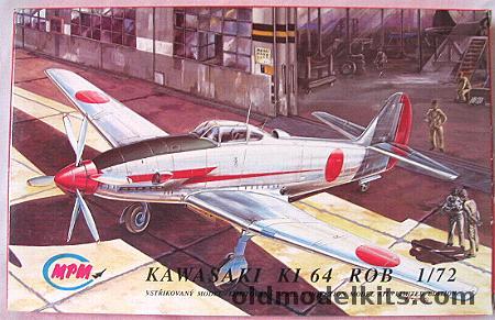 MPM 1/72 Kawasaki Ki-64 Rob - Heavy Fighter, 72119 plastic model kit